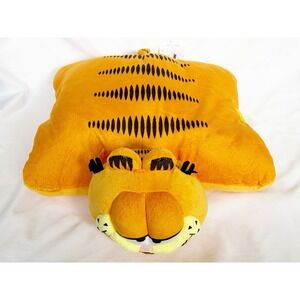 Nickelodeon Garfield Pillow Pet Stuffed Animal Plush Toy Orange Cat 18" (Approx)